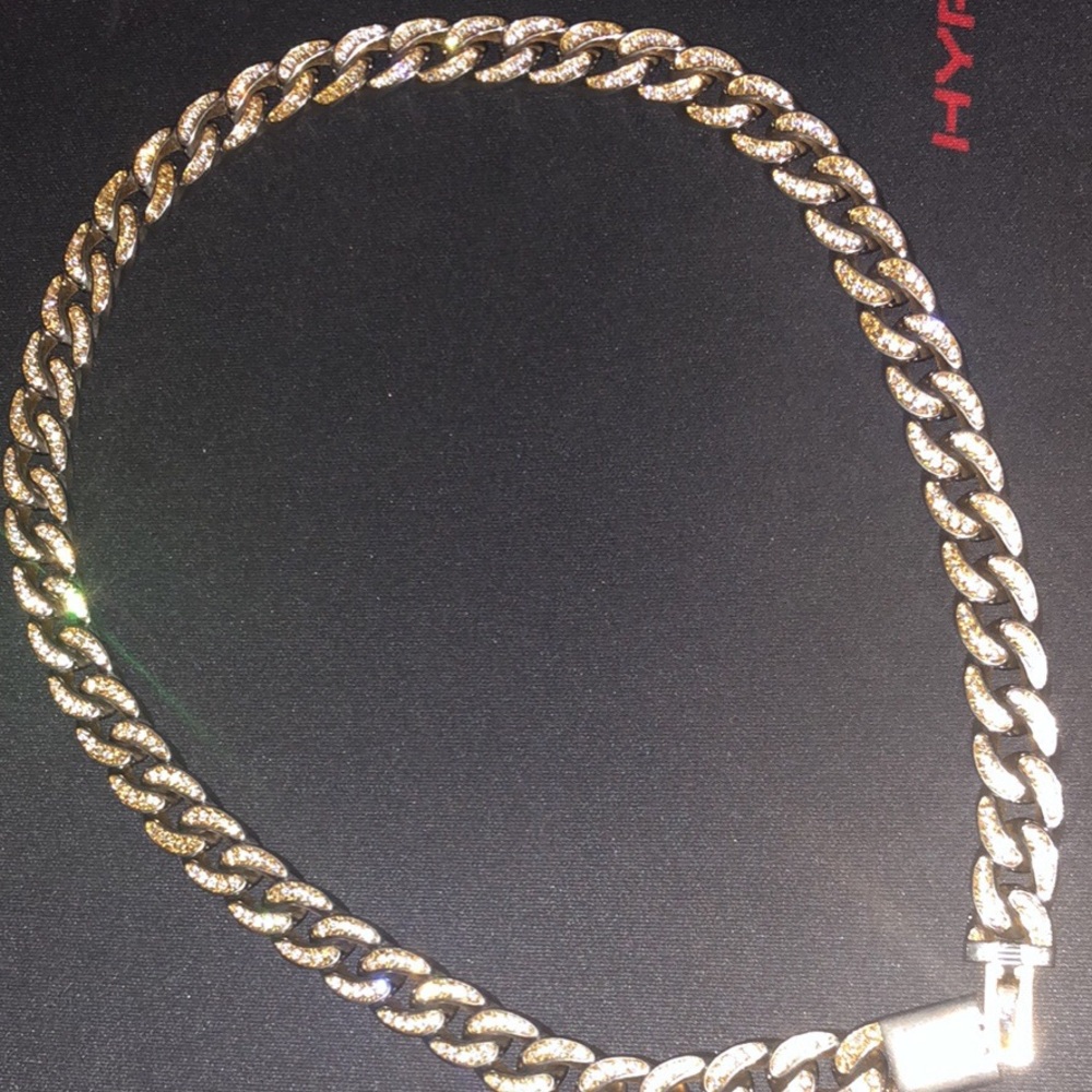 Stainless steel Cubic Zirconia “Iced Out” Chain